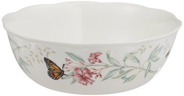 Lenox Butterfly Meadow Round Covered Casserole, 2 piece N27