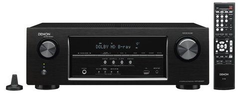 Denon AVR-S500BT Bundle 5.2-Channel Network A/V Receiver with Bluetooth + Paradigm Cinema 100 Home Theater System N2