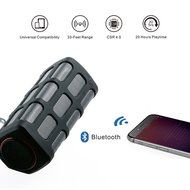 Hapyia Portable Wireless Bluetooth Speaker Outdoor with 7000mAh Power Bank Black N3