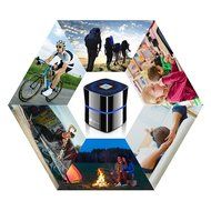 EC Technology 5W Portable Wireless Bluetooth Speaker, 8-12 Hour Playtime for iPhone/iPad and More N2