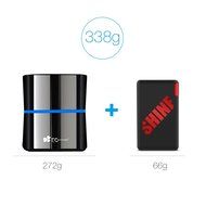 EC Technology 5W Portable Wireless Bluetooth Speaker, 8-12 Hour Playtime for iPhone/iPad and More N12
