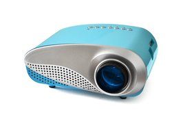 OEM K1 LED LCD (QVGA) Mini Video Projector - International Version - Blue (FP3224K1B-IV) N2
