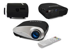 OEM K1 LED LCD (QVGA) Mini Video Projector - International Version - Blue (FP3224K1B-IV) N20