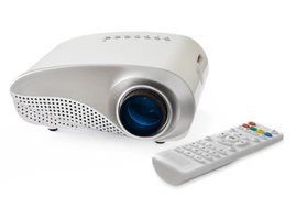 OEM K1 LED LCD (QVGA) Mini Video Projector - International Version - Blue (FP3224K1B-IV) N29
