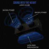 Sounder Honeycomb 10W Bluetooth 4.0 HiFi Speaker, Matte Black N7