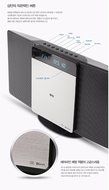 Britz Bluetooth 3.0 Audio Speaker Silver. Can Use CD player , USB , Bluetooth, AUX , FM Radio, Timer, Alarm, Clock. N5