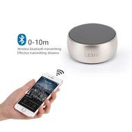 Bluetooth Speaker ,LESHP Metal Bluetooth Wireless Speaker with Super Bass, Perfect Sound Speaker for Golf, Beach... N6