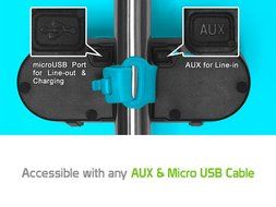 Cellet Beatbot Rechargeable Bluetooth V4.1 Portable Speaker - Retail Packaging - Neon Green N8