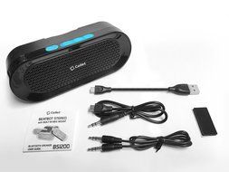 Cellet Beatbot Rechargeable Bluetooth V4.1 Portable Speaker - Retail Packaging - Neon Green N29