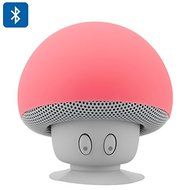 Mushroom Bluetooth Speaker - Built-in Microphone, Splash-Proof Design, Suction Cup, Capable of Answering Calls...