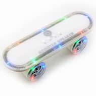 J-DEAL&reg; Scooter Bluetooth Wireless Speaker with Led Light, Skateboard Stereo Speakers Portable MP3 Player Support... N13