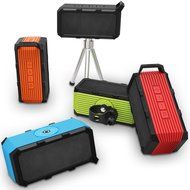 DIVOOM Voombox-ongo Portable Ultra Rugged and Water Resistant Bluetooth 4.0 Wireless Bicycle Speaker with Speakerphone... N8