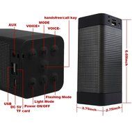 [2015 NEW] AGPtek&reg; Original STYLE Outdoor Handsfree Bluetooth 4.0 Wireless Bluetooth Speaker Changeful Flashing... N4