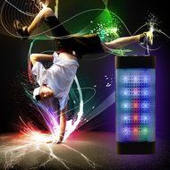 [2015 NEW] AGPtek&reg; Original STYLE Outdoor Handsfree Bluetooth 4.0 Wireless Bluetooth Speaker Changeful Flashing... N6