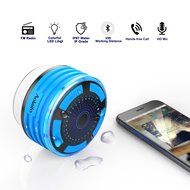 Aolaifo Bluetooth Shower Waterproof Speaker - IP67 Water Resistant Wireless Speaker with Suction Cup, 5W Driver... N4