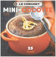 Le Creuset Set of 4 Mini Cocottes with Cookbook, Palm N4