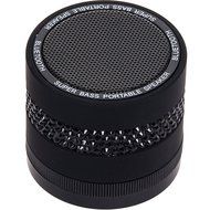 Crystallized Portable Wireless Bluetooth Super Bass Speaker Black