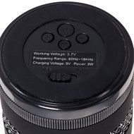 Crystallized Portable Wireless Bluetooth Super Bass Speaker Black N3