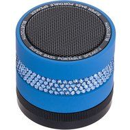 Crystallized Portable Wireless Bluetooth Super Bass Speaker Black N6