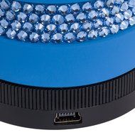 Crystallized Portable Wireless Bluetooth Super Bass Speaker Black N7
