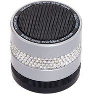 Crystallized Portable Wireless Bluetooth Super Bass Speaker Black N9