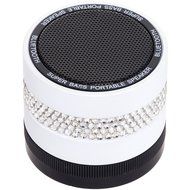Crystallized Portable Wireless Bluetooth Super Bass Speaker Black N12