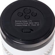 Crystallized Portable Wireless Bluetooth Super Bass Speaker Black N14