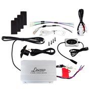 Lanzar OPTIUTVA10B Opti-Drive Waterproof Bluetooth Quad Speaker and Amplifier Sound System, (4) Wakeboard 4&#039;&#039;... N4
