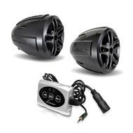 Lanzar OPTIUTVA10B Opti-Drive Waterproof Bluetooth Quad Speaker and Amplifier Sound System, (4) Wakeboard 4&#039;&#039;... N6