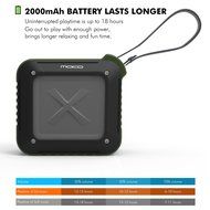 MoKo Bluetooth Speaker, Portable Outdoor / Shower Wireless Bluetooth 4.0 Speaker, Waterproof &amp; Shockproof, 5W... N3