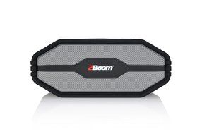 2BOOM Tuff Waterproof Rugged Bluetooth Wireless Outdoor Portable Speaker Silver N2
