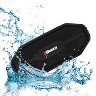2BOOM Tuff Waterproof Rugged Bluetooth Wireless Outdoor Portable Speaker Silver N7