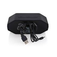 2BOOM Tuff Waterproof Rugged Bluetooth Wireless Outdoor Portable Speaker Silver N11