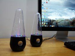 Esky Music Fountain Dancing Colorful Water Show MP3 Speaker N5