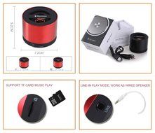 Portable Handsfree Wireless Stereo Bluetooth Speaker Support TF Card Player N7