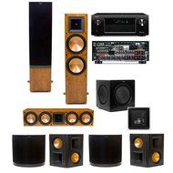 Klipsch RF-7 II 7.1 Home Theater System(CHERRY) SW-310 Denon AVR-X4000