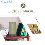 Bluetooth Speakers, Mindkoo Indoor Smart Wireless Classic with LED Light Adjustable Home Use Bluetooth Speakers...