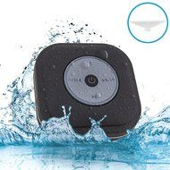 Waterproof Shower Speaker, NUTK Wireless Bluetooth Stereo Player Loud Handsfree Portable Speakerphone with Built-in...