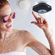 Waterproof Shower Speaker, NUTK Wireless Bluetooth Stereo Player Loud Handsfree Portable Speakerphone with Built-in... N7
