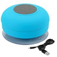 iMeshbean&reg; Handsfree Wireless Bluetooth 3.0 Waterproof Outdoor &amp; Shower Speaker with Suction Cup Built-in Microphone... N2