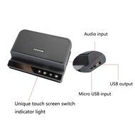 KMASHI Wireless Bluetooth 4.0 Speaker with 3.5mm AUX Port Ultra-portable Touch Screen Operate Powerful Sound Phone... N3