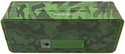 Insignia Portable Bluetooth Stereo Speaker with Power Bank - Camo - NS-SPBTBRICK-CM N2