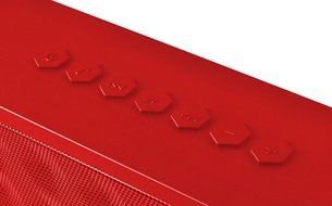 Ematic Portable Bluetooth Speaker and Speakerphone (Red) N2