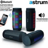 Astrum ST230 Portable Wireless Bluetooth LED Speaker - Colorful LED Light Pulse Wireless Speaker w Built-in Microphone... N4