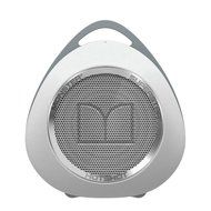 Monster MSP SPSTR HOT BT WHCR WW Monster SuperStar HotShot Portable Bluetooth Speaker, White with chrome
