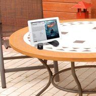 Pivot - Ultra-portable Wireless Bluetooth Speaker Tablet Stand - For Any Bluetooth V2.1 Enabled Device Better... N4