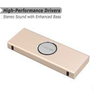 THECOO Hi-Fi Stereo Bluetooth Speaker,Bluetooth 4.0 Portable Wireless Speaker,10W Output Power with Enhanced Bass... N17