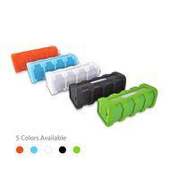 PYLE PWPBT15GN Jam Tunes Box Rugged &amp; Splash-Proof Bluetooth Speaker &amp; Hands Free Speaker-Phone with Aux In (Green) N4