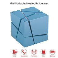Megadream Portable Wireless Bluetooth 4.0 Cube Stereo Speaker with LED Flashing Light Support Handsfree Call with... N10