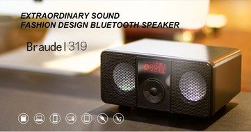 Bluetooth Speakers, Braudel 3 in 1 Portable Wireless Bluetooth Speaker Mini HI-FI Outdoor Indoor Stereo with Built... N18